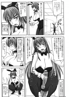 (A3) [Nozarashi (Nozarashi Satoru)] Misshitsu de Kyoubou Bunny Hime to Futarikiri. - page 8