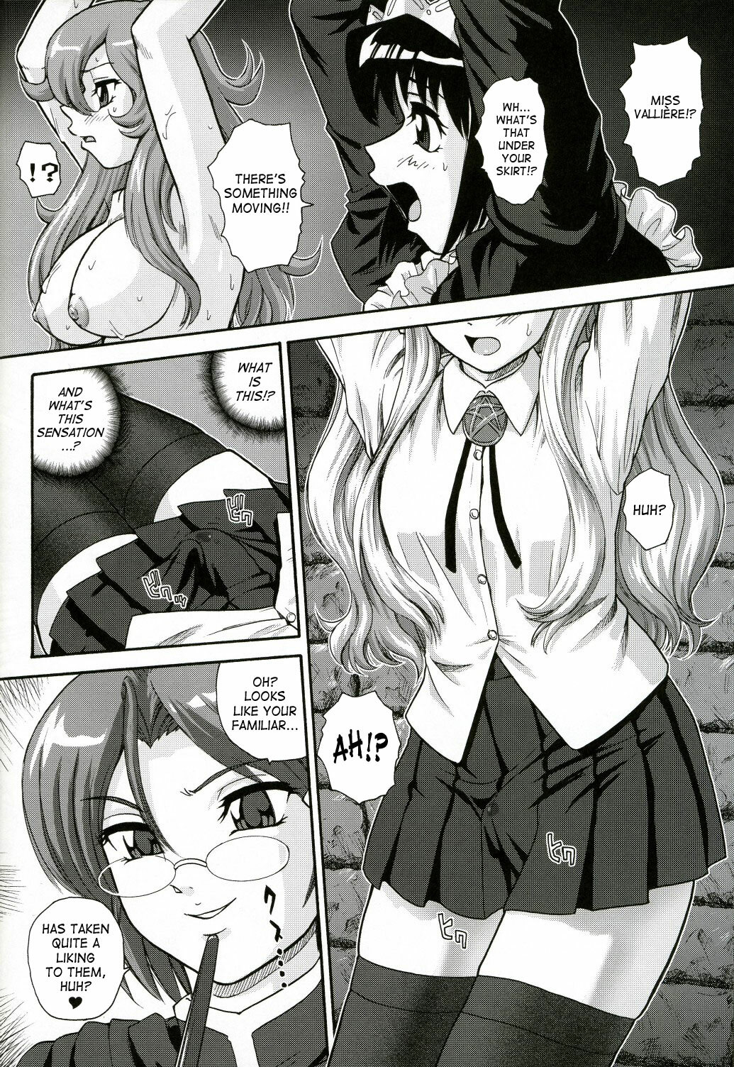 (C73) [Behind Moon (Q)] Louise no Tsukaima○ (Zero no Tsukaima) [English] [SaHa] page 5 full