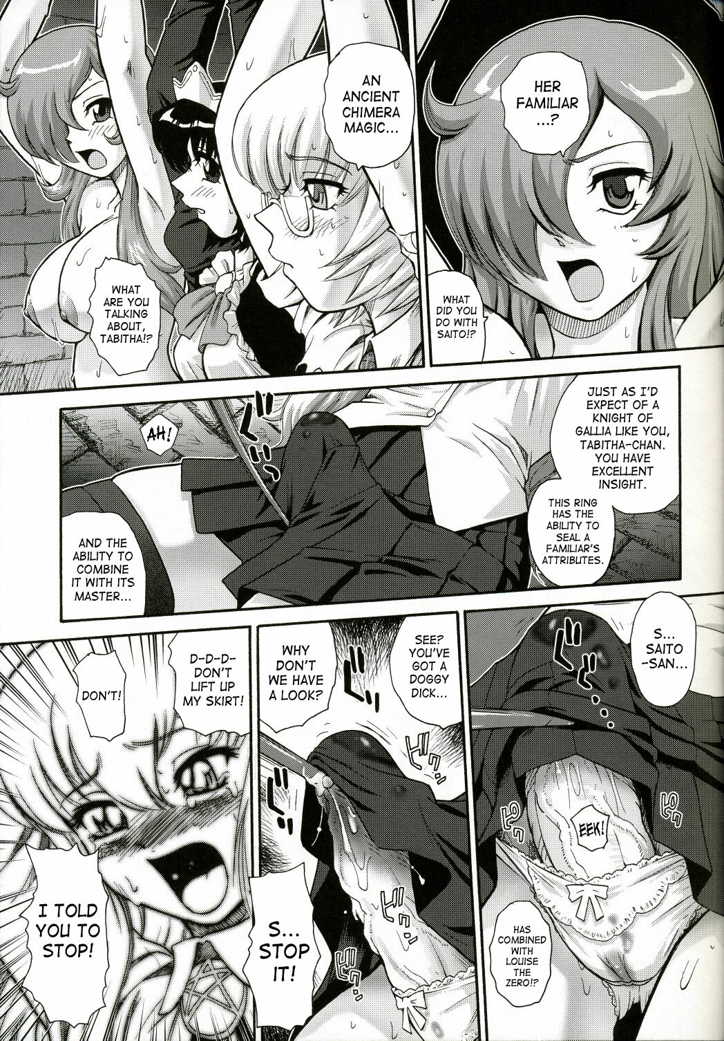 (C73) [Behind Moon (Q)] Louise no Tsukaima○ (Zero no Tsukaima) [English] [SaHa] page 6 full