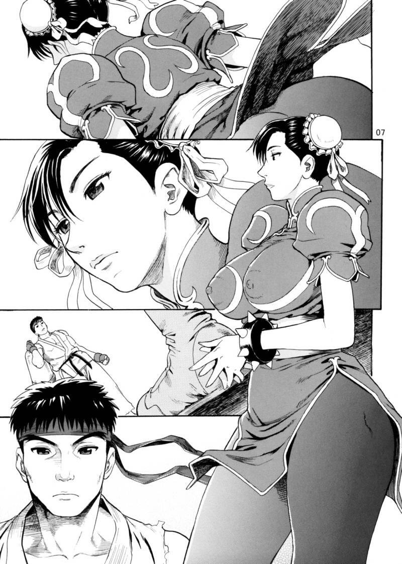 (C74) [Bakuretsu Fusen (Denkichi)] WE GOTTA POWER! (Street Fighter) [Portuguese-BR] page 6 full