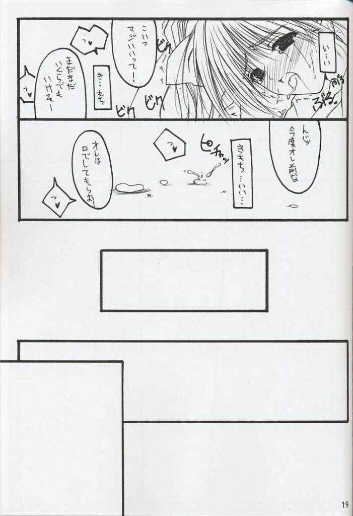 (C63) [THE FLYERS (Naruse Mamoru)] Extra (With You ～ Mitsumete Itai ～) page 18 full