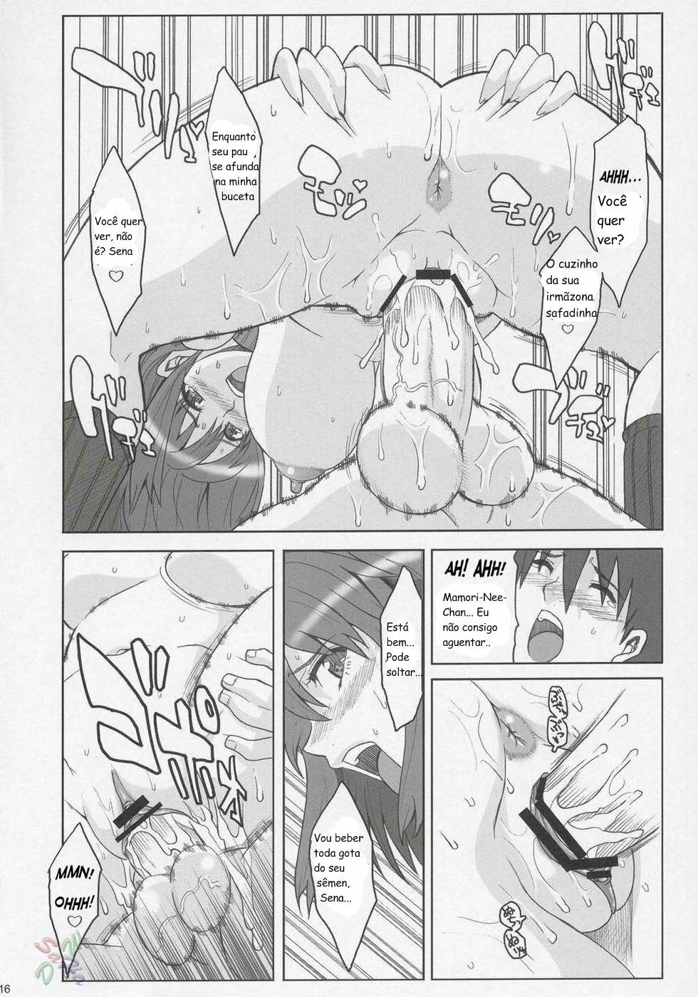 (Comic Castle 2005) [Youkai Tamanokoshi (CHIRO)] RENEWS (Eyeshield 21) [Portuguese-BR] [Excel] page 15 full