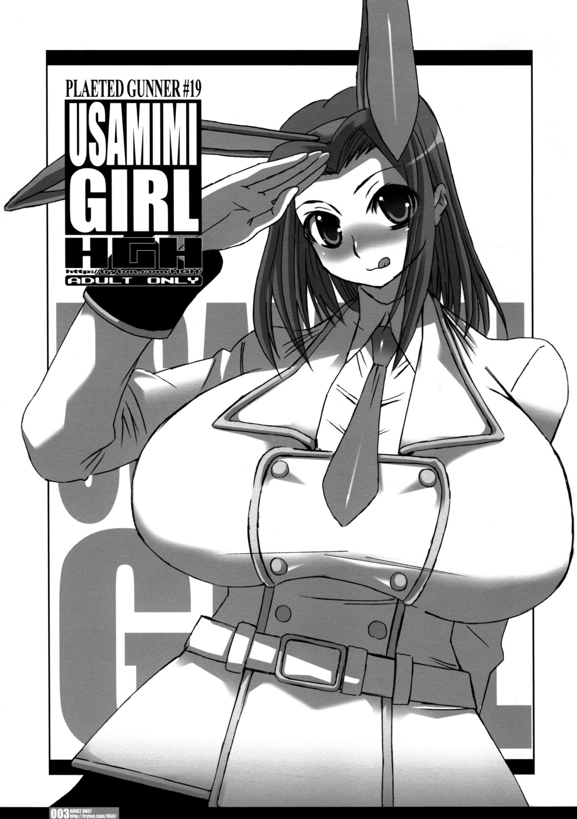 (C75) [HGH (HG Chagawa)] Pleated Gunner #19 - Usamimi Girl (Code Geass) page 2 full