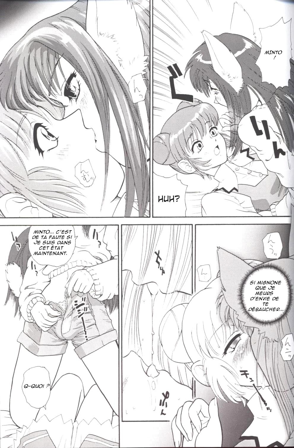 (CR33) [Behind Moon (Q)] Hamekko Doubutsu (Tokyo Mew Mew) [French] page 24 full