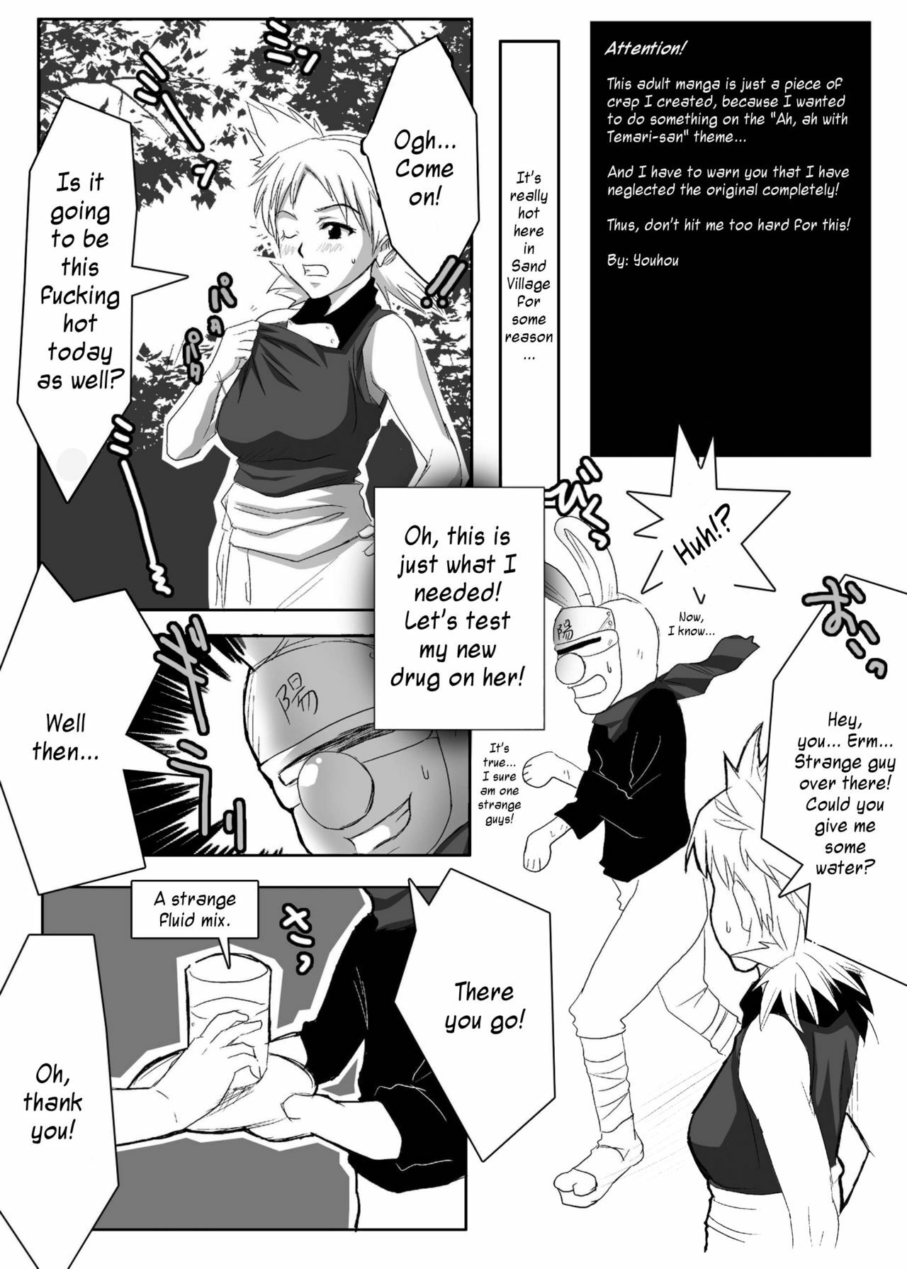 (C69) [Bone chinA (Hasumi Hiro)] Nyonin Han (Naruto) [English] {doujin-moe} page 29 full