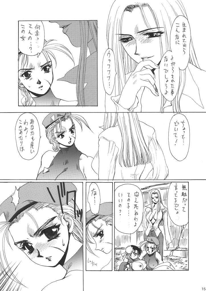 [Yuriai Kojinshi Kai (Yuri Ai)] Dying Red Digital (Darkstalkers, Street Fighter) [Digital] page 14 full