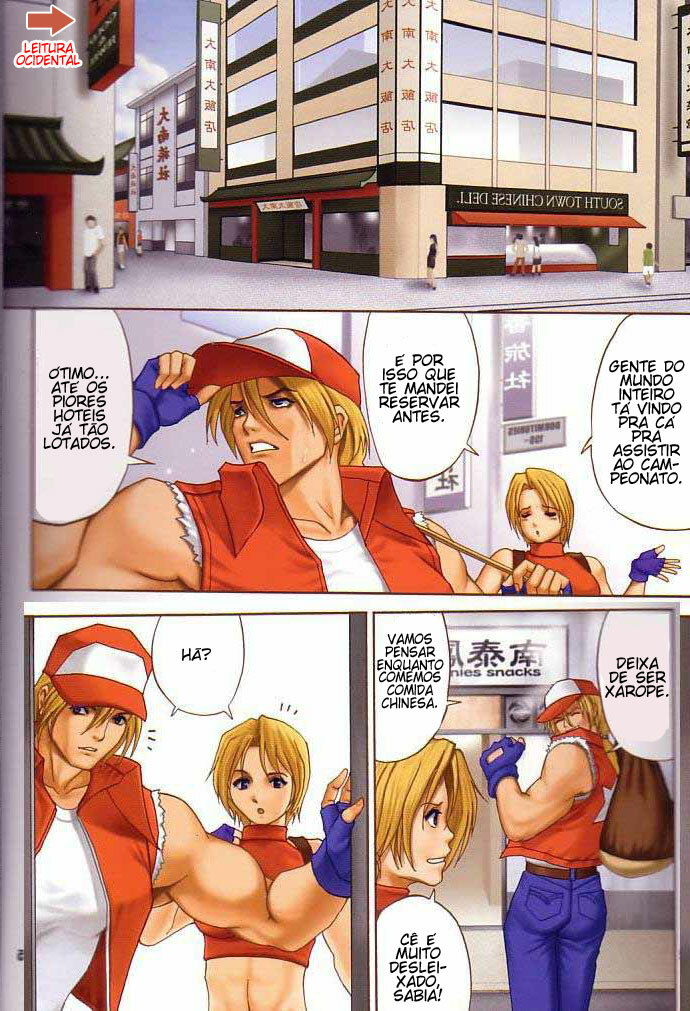 (C64) [Saigado] Yuri & Friends Fullcolor 6 (King of Fighters) [Portuguese-BR] [GraphiComix] [Decensored] page 4 full