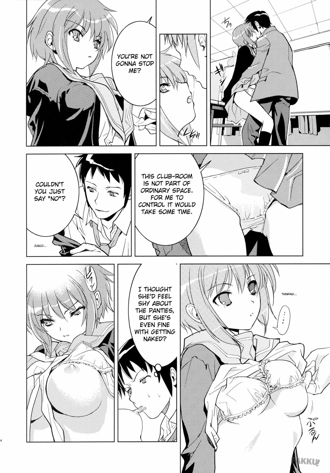 (C71) [Hapoi-dokoro (Okazaki Takeshi)] Arterna (The Melancholy of Haruhi Suzumiya) [English] [FAKKU] page 25 full