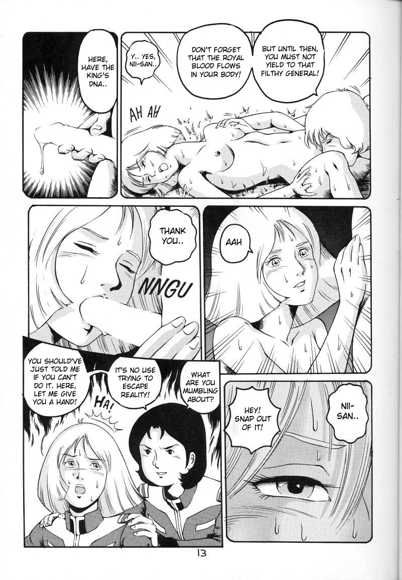 [Skirt Tsuki (keso)] Kin Hair kaitei ban | Blonde (Mobile Suit Gundam) [English] [desudesu] page 12 full