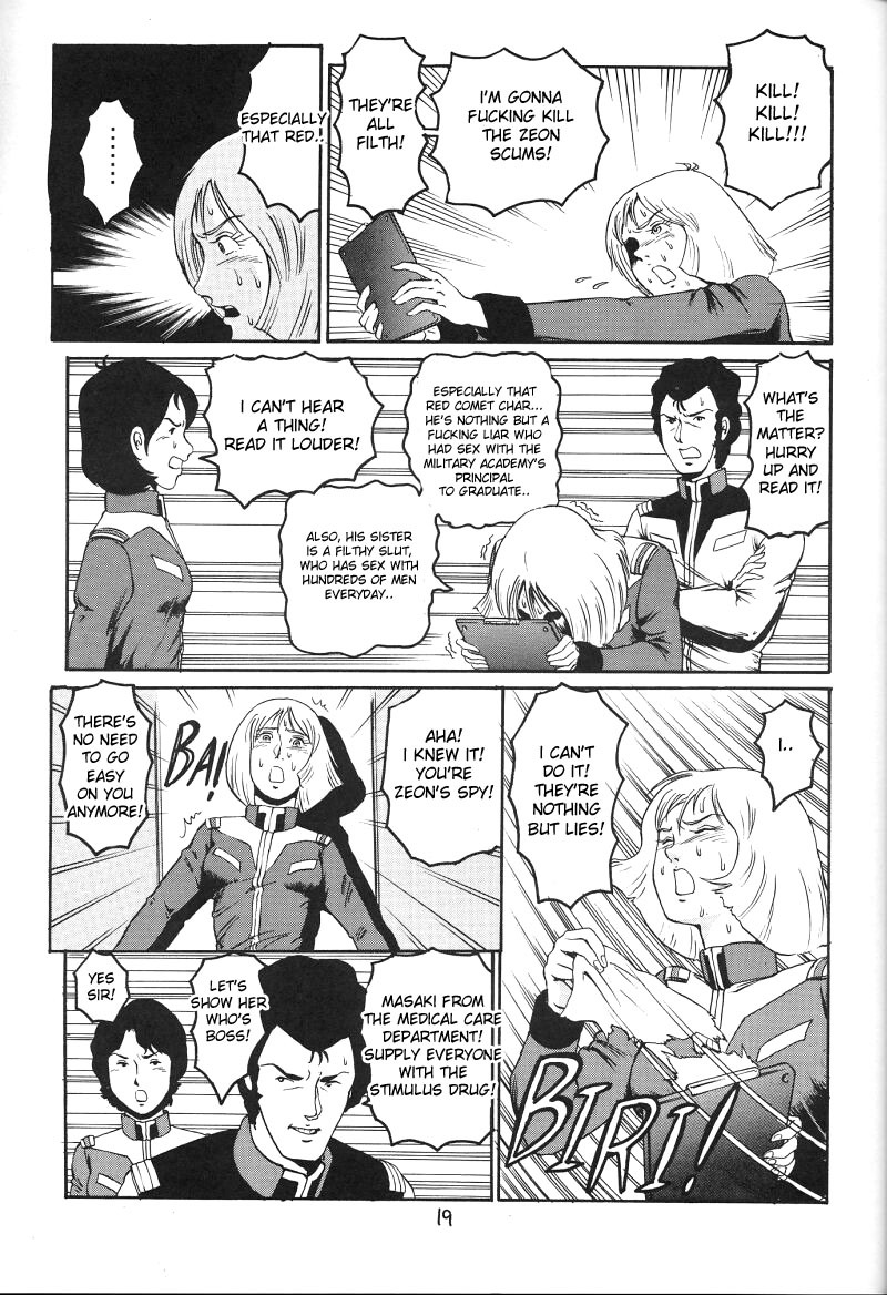 [Skirt Tsuki (keso)] Kin Hair kaitei ban | Blonde (Mobile Suit Gundam) [English] [desudesu] page 18 full