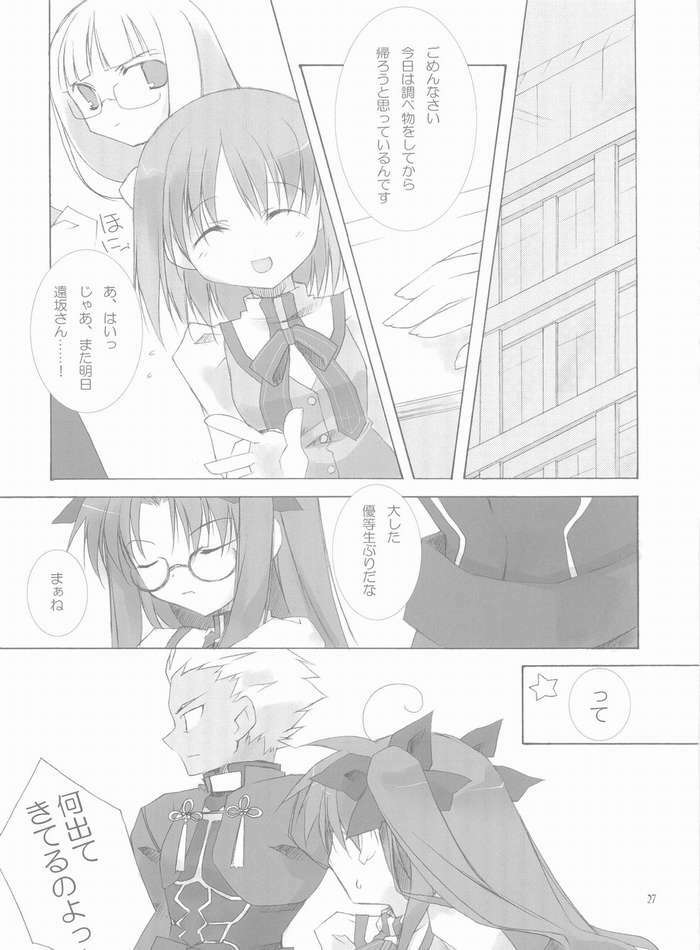 (C66) [Tekitou Kaijuu, Hyoujou Oukoku (Aoi Rio, Minaduki Haruka)] seducer (Fate/stay night) page 24 full