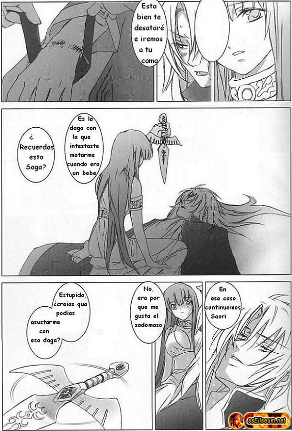 [Momoiro Dime (Panta, Sugar Milk)] Sadistic Venus (Saint Seiya) [Spanish] [Incomplete] page 8 full