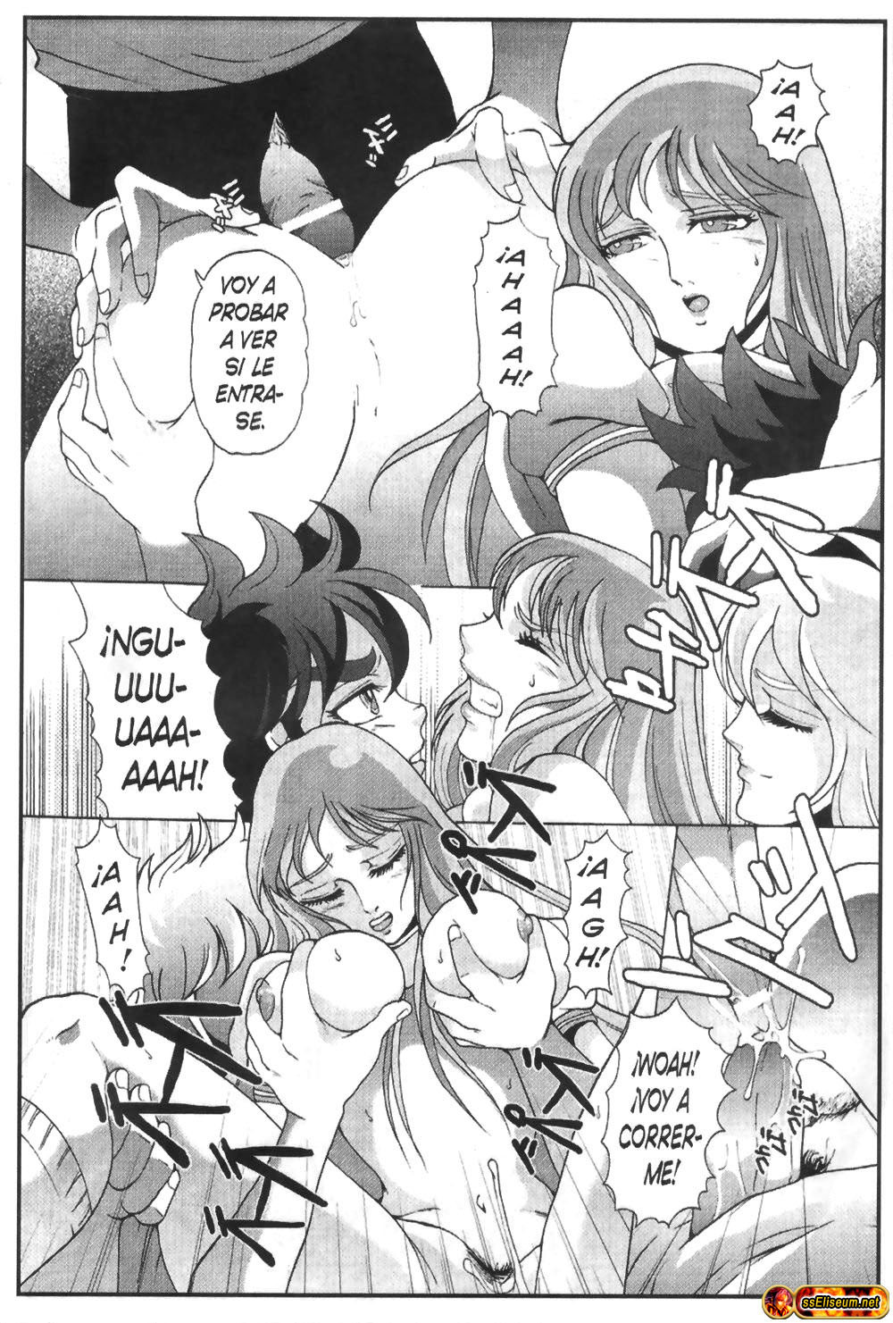 [Momoiro-Rip (Sugar Milk)] TYUGAR (Saint Seiya [Knights of the Zodiac]) [Spanish] page 18 full