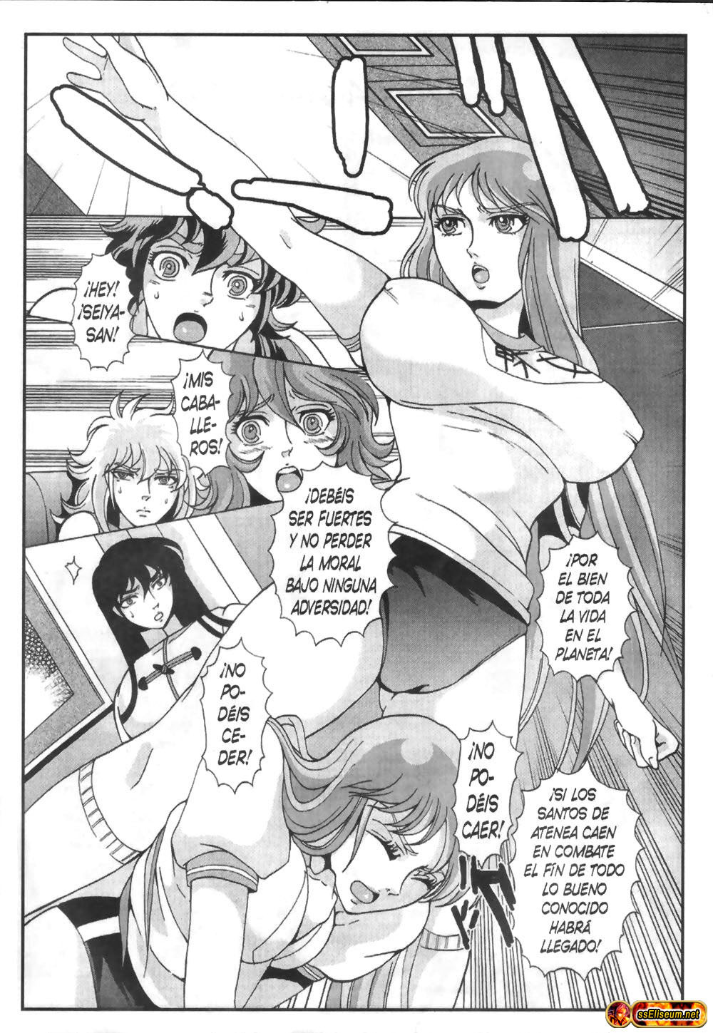 [Momoiro-Rip (Sugar Milk)] TYUGAR (Saint Seiya [Knights of the Zodiac]) [Spanish] page 8 full