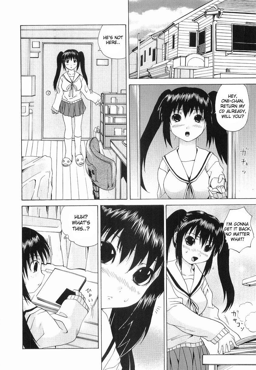 [Saeki Gekka] Younger Sister Breast Tease [English] [desudesu] page 2 full