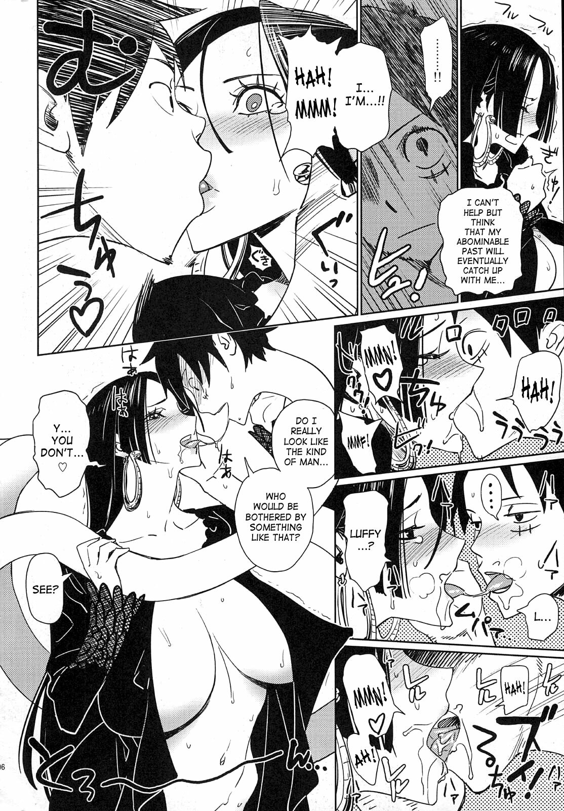 (C75) [Abradeli Kami (Bobobo)] Abura Shoukami Tsukane No.04 Hatsukoi Jotei | First Love Empress (One Piece) [English] [SaHa] page 5 full