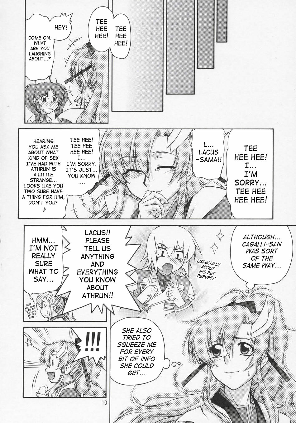 (C69) [Gold Rush (Suzuki Address)] Thank You! Lacus End (Kidou Senshi Gundam SEED DESTINY [Mobile Suit Gundam SEED DESTINY]) [English] [SaHa] page 9 full