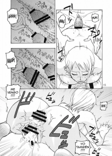 (C73) [ACID-HEAD (Murata.)] Nami no Koukai Nisshi EX NamiRobi (One Piece) [Spanish] [Bloodhunter] - page 16