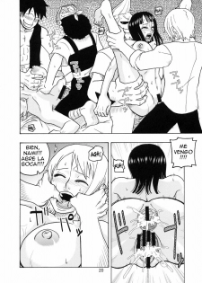 (C73) [ACID-HEAD (Murata.)] Nami no Koukai Nisshi EX NamiRobi (One Piece) [Spanish] [Bloodhunter] - page 21