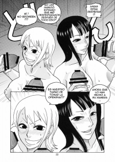 (C73) [ACID-HEAD (Murata.)] Nami no Koukai Nisshi EX NamiRobi (One Piece) [Spanish] [Bloodhunter] - page 23