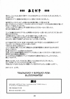 (C73) [ACID-HEAD (Murata.)] Nami no Koukai Nisshi EX NamiRobi (One Piece) [Spanish] [Bloodhunter] - page 29