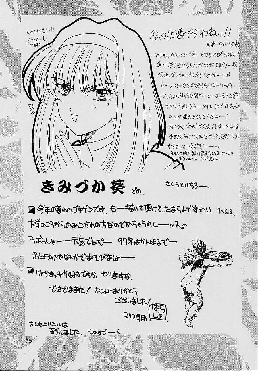 (C51) [UA Daisakusen (Harada Shoutarou)] Ruridou Gahou San (Sakura Wars) page 14 full