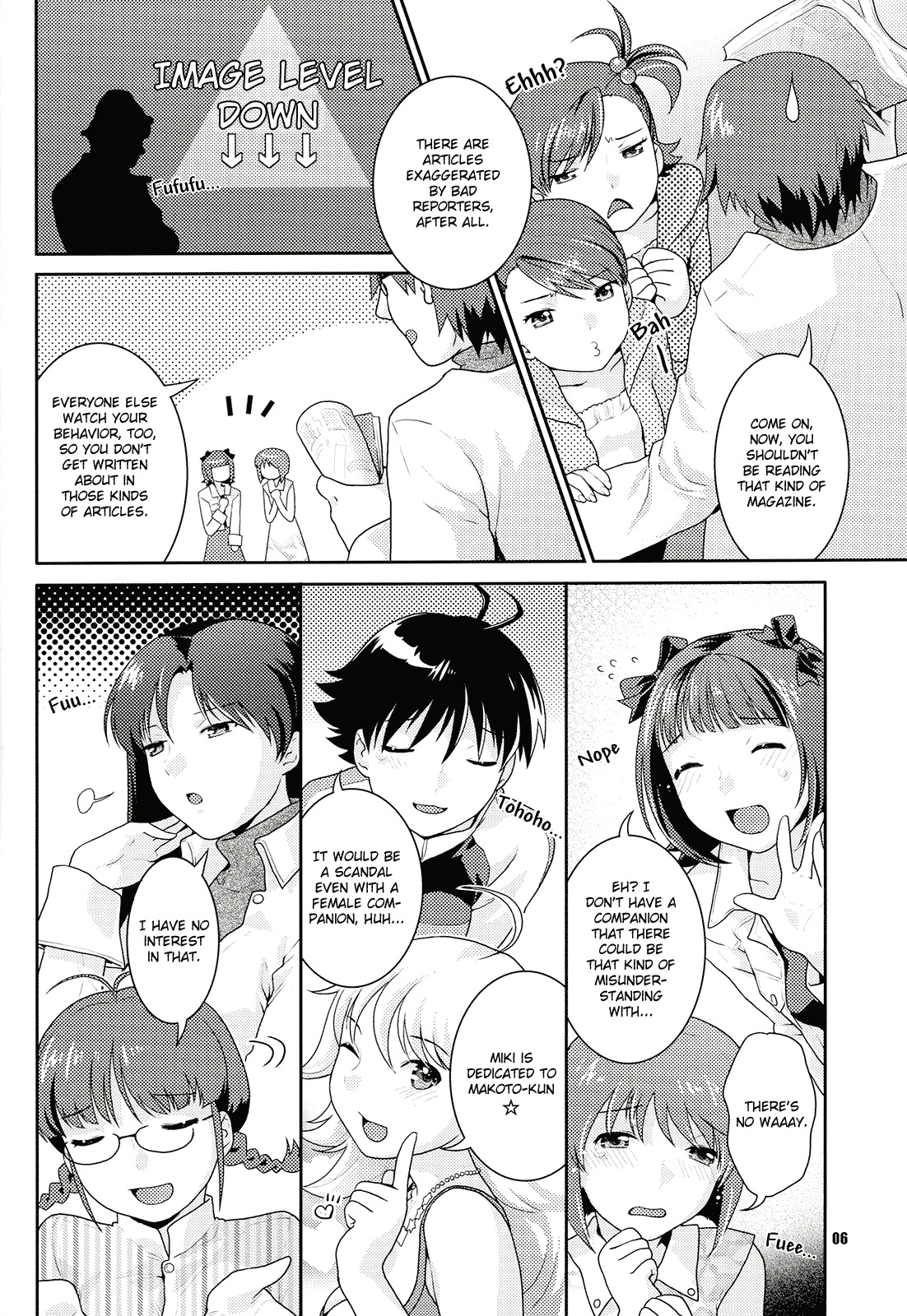 (SC39) [Nekomataya (Nekomata Naomi)] Iyashikei Idol Himitsu no Aibiki [The Healing Type Idol’s Secret Rendezvous] (THE iDOLM@STER) [English] [Musashi Quality] page 5 full