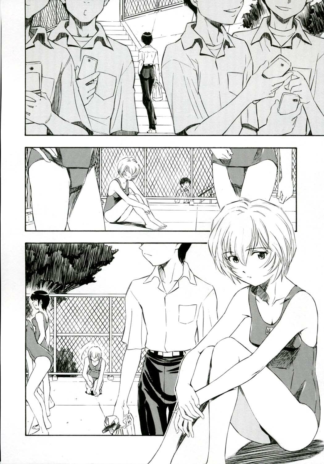 (COMIC1) [Studio Wallaby (Kura Oh)] Ayanami Kuro (Neon Genesis Evangelion) [English] =LWB= page 3 full