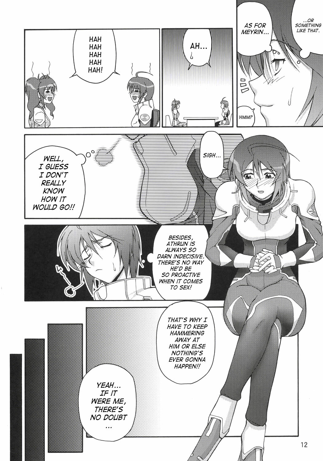 (C69) [GOLD RUSH (Suzuki Address)] Thank You! Lunamaria Route (Gundam SEED DESTINY) [English] [SaHa] page 11 full