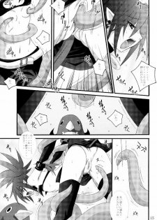 [Yoru no Benkyoukai] Zenka 99-Han (Makai Senki Disgaea) - page 14