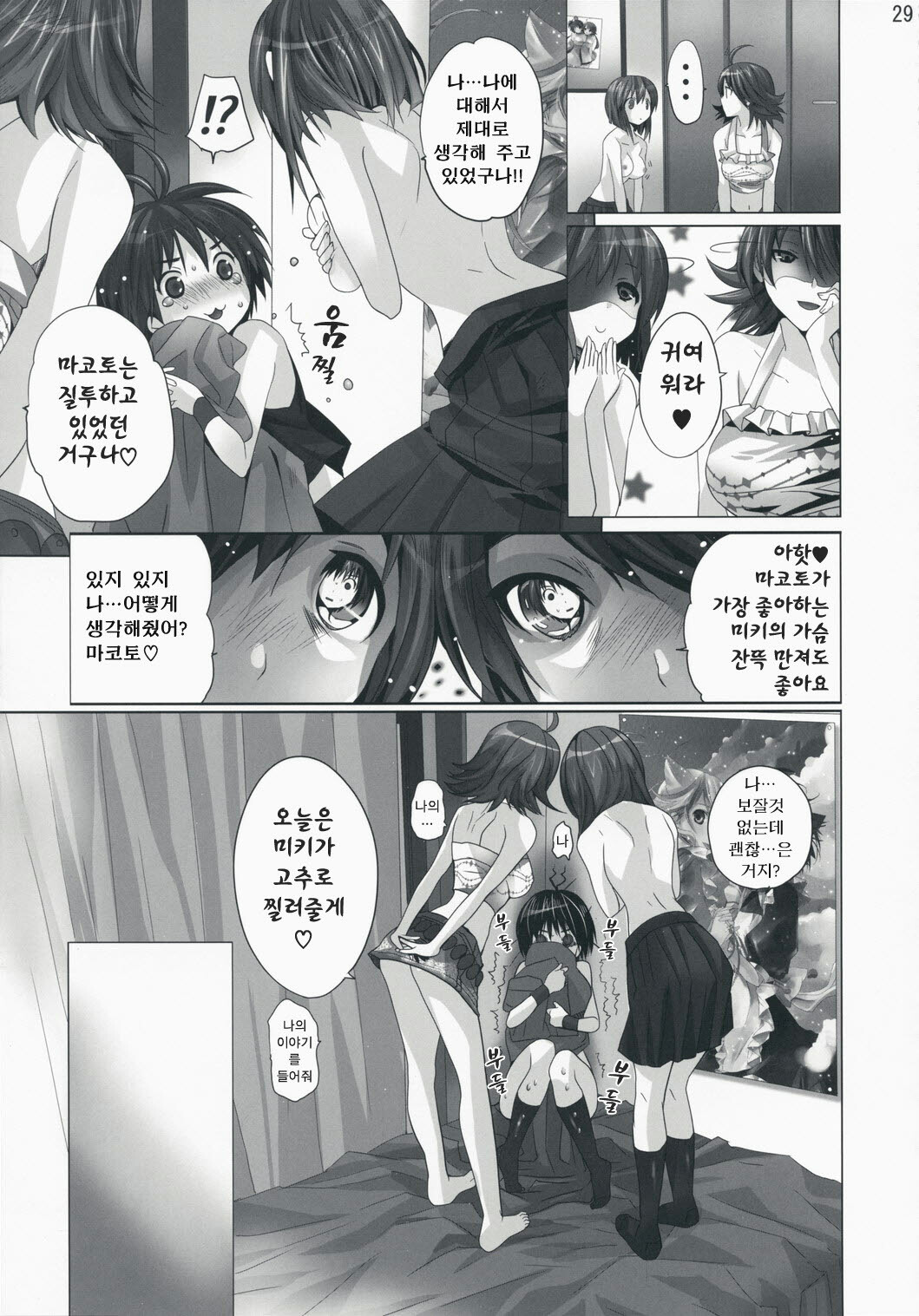 (C75) [ROUTE1 (Taira Tsukune)] NekoNeko Rank C (THE iDOLM@STER) [Korean] [Project H] page 29 full