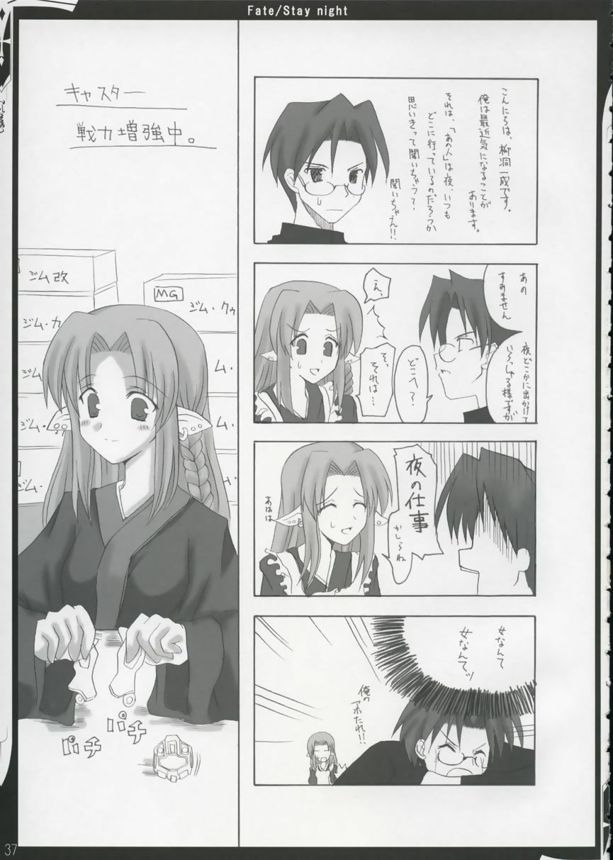 (SC24) [Zattou Keshiki (10mo)] ZATTOU KESHIKI 11 (Fate/stay night) page 36 full