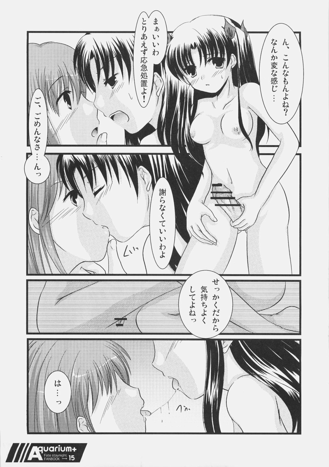 (C70) [Harukomachikan. (Nakazuki Yuuna)] Aquarium+ (Fate/stay night) page 14 full