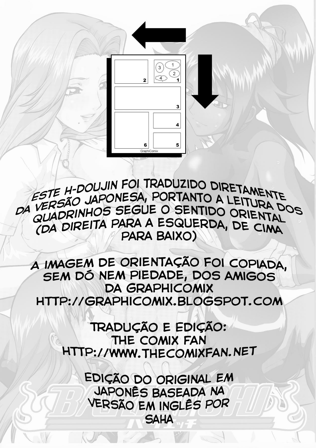 (C72) [Tsurikichi Doumei (Umedama Nabu)] Bari Etchi (Bleach) [Portuguese-BR] [The Comix Fan] page 2 full