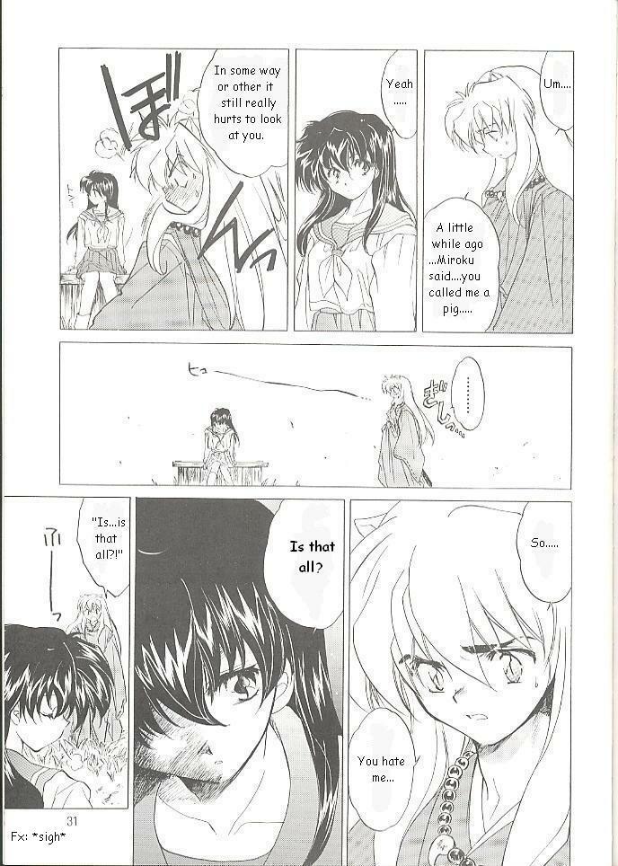 (C59) [Toko-ya (Kitoen)] Tasukurumono (red cover) (Inu Yasha) [English] page 30 full