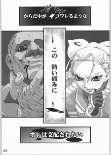 (C66) [Burugari-ya (K.T)] NINETH (Street Fighter) - page 28