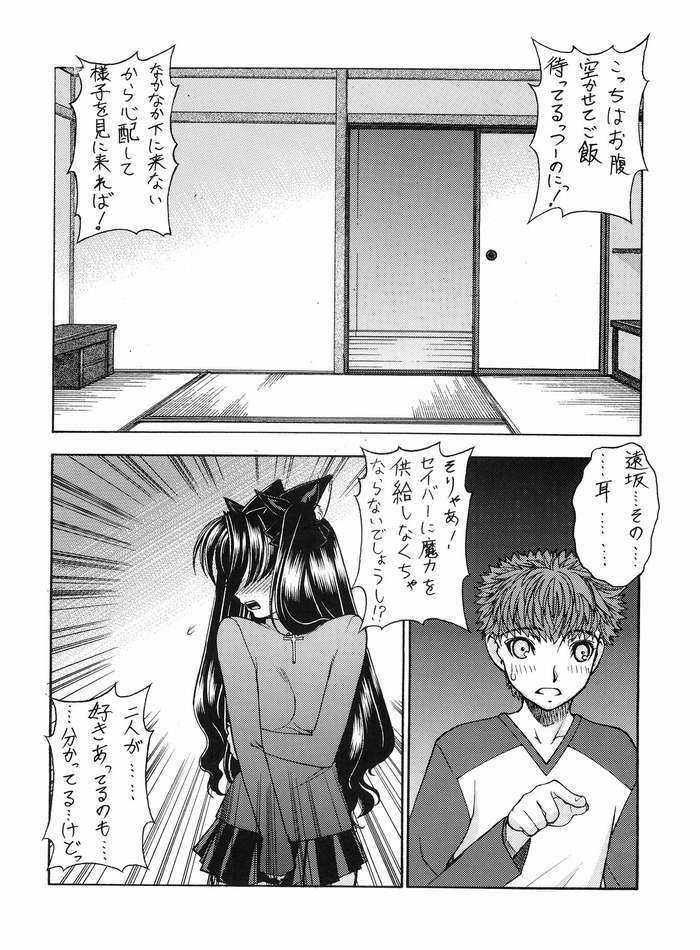 (C68) [Sanazura Doujinshi Hakkoujo (Sanazura Hiroyuki)] Nekomimi Fate 2 (Fate/stay night) page 6 full