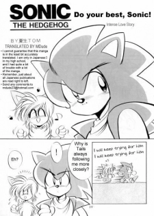 Do Your Best, Sonic! (Sonic the Hedgehog) [English]