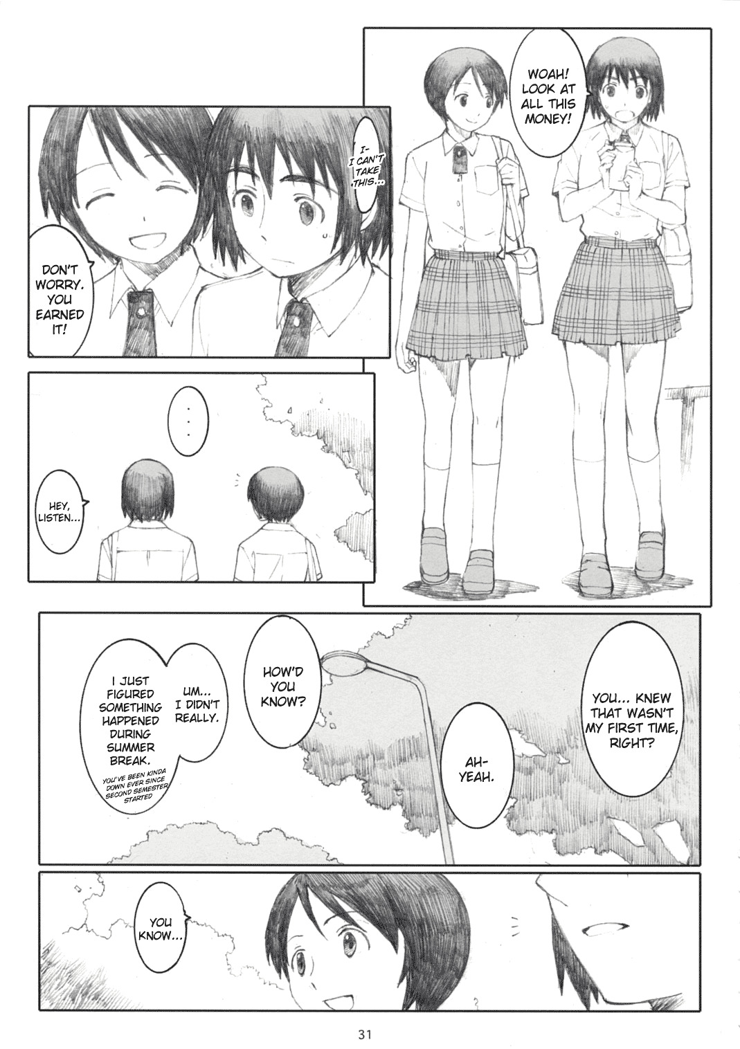 (C74) [Kansai Orange (Arai Kei)] Natsukaze! 2 (Yotsubato!) [English] page 30 full