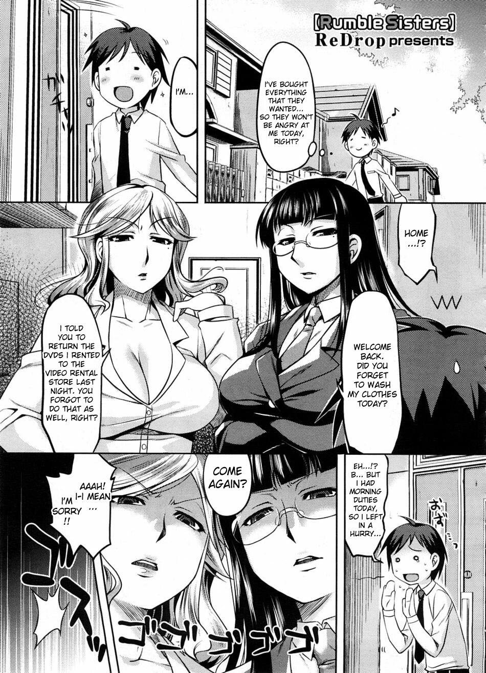 [ReDrop] Rumble Sisters (COMIC Megastore 2008-09) [English] [Desudesu] page 1 full