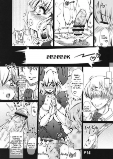 (Futaket 4) [Doronuma Kyoudai (Red-Rum)] Ra-riru-rero Chu (DarkStalkers) [English] {desudesu} - page 14