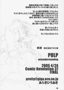 (CR37) [prettydolls (Araki Hiroaki)] PULP misunderstanding (Futari wa Precure) - page 17