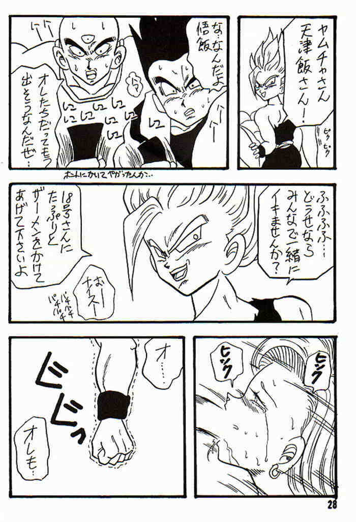 (CR14) [Ayashii Yatsura (Ayashi Ayashibe)] Play Dragon 3 (Dragon Ball Z) page 28 full