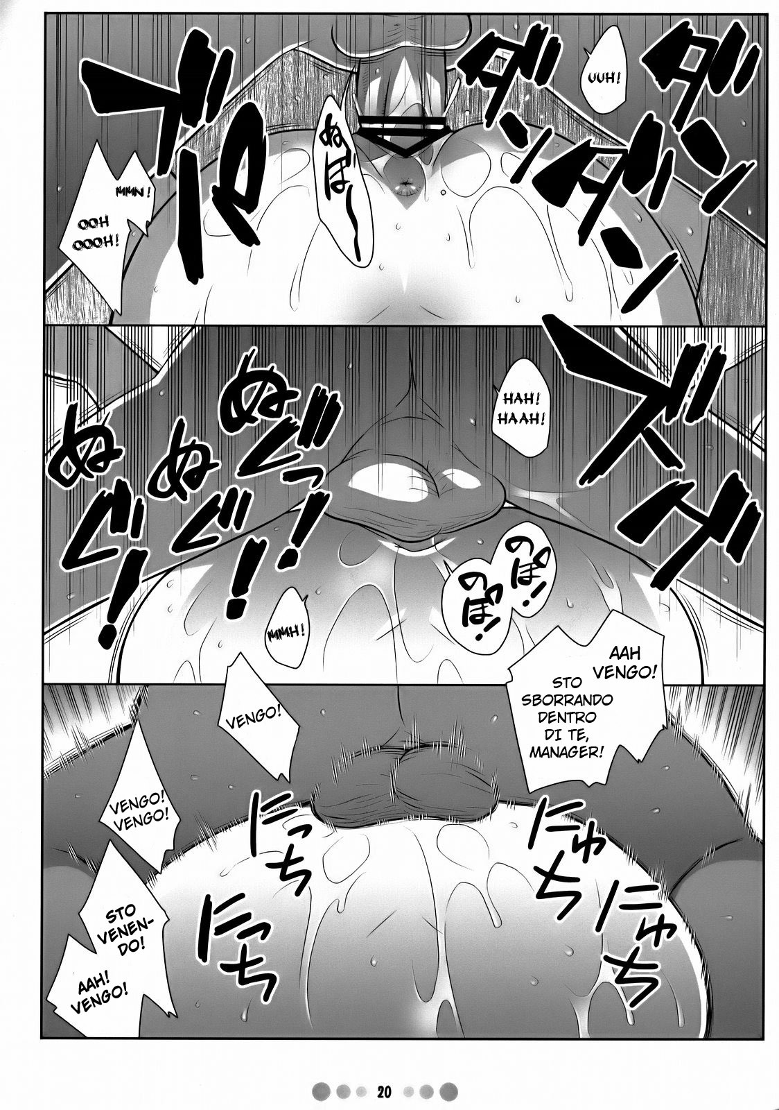 (C72) [TETRODOTOXIN (Nise Kurosaki)] Momokan to 10 nin no Bat (Ookiku Furikabutte) [Italian] page 19 full