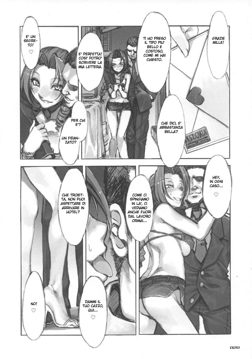 (C73) [Alice no Takarabako (Mizuryu Kei)] MORAL CRISIS (Final Fantasy VII) [Italian] [Hiso Hentai] page 20 full