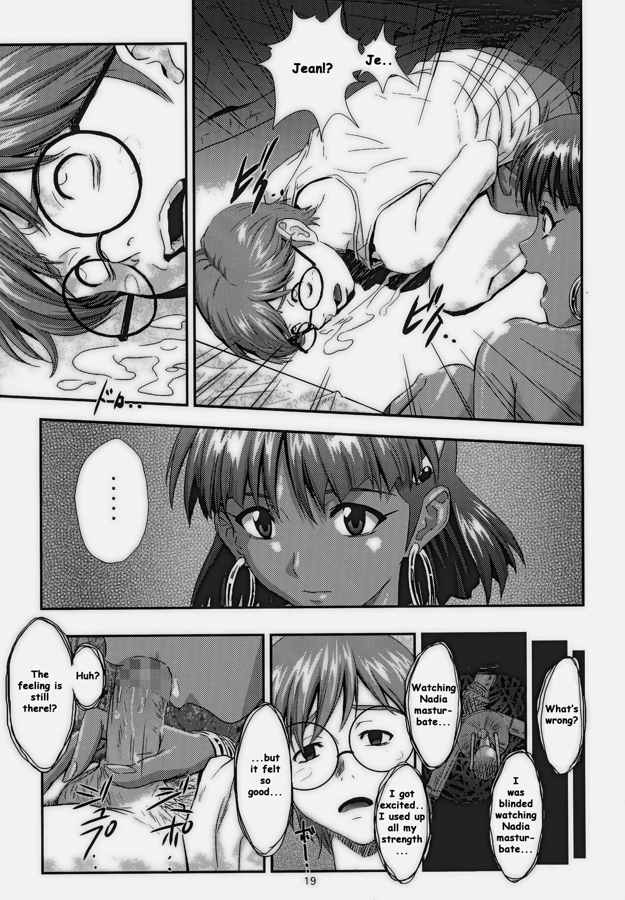 (C68) [Nakayohi (Izurumi)] Nadia no Yuuwaku | The Temptation of Nadia (Fushigi no Umi no Nadia) [English] [whyneus] page 18 full