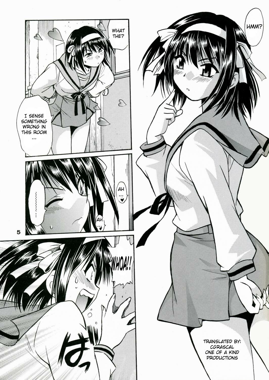 (SC41) [Studio Katsudon (Manabe Jouji)] Haruhi no Uzuki (Suzumiya Haruhi no Yuuutsu) [English] [CGrascal] page 4 full