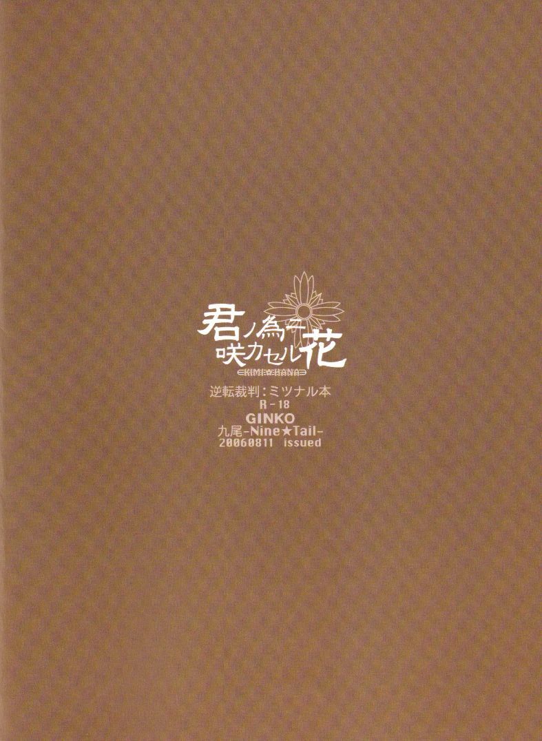 (C70) [Nine Tail (GINKO)] Kimi no Tame ni Sakaseru Hana (Ace Attorney) page 22 full