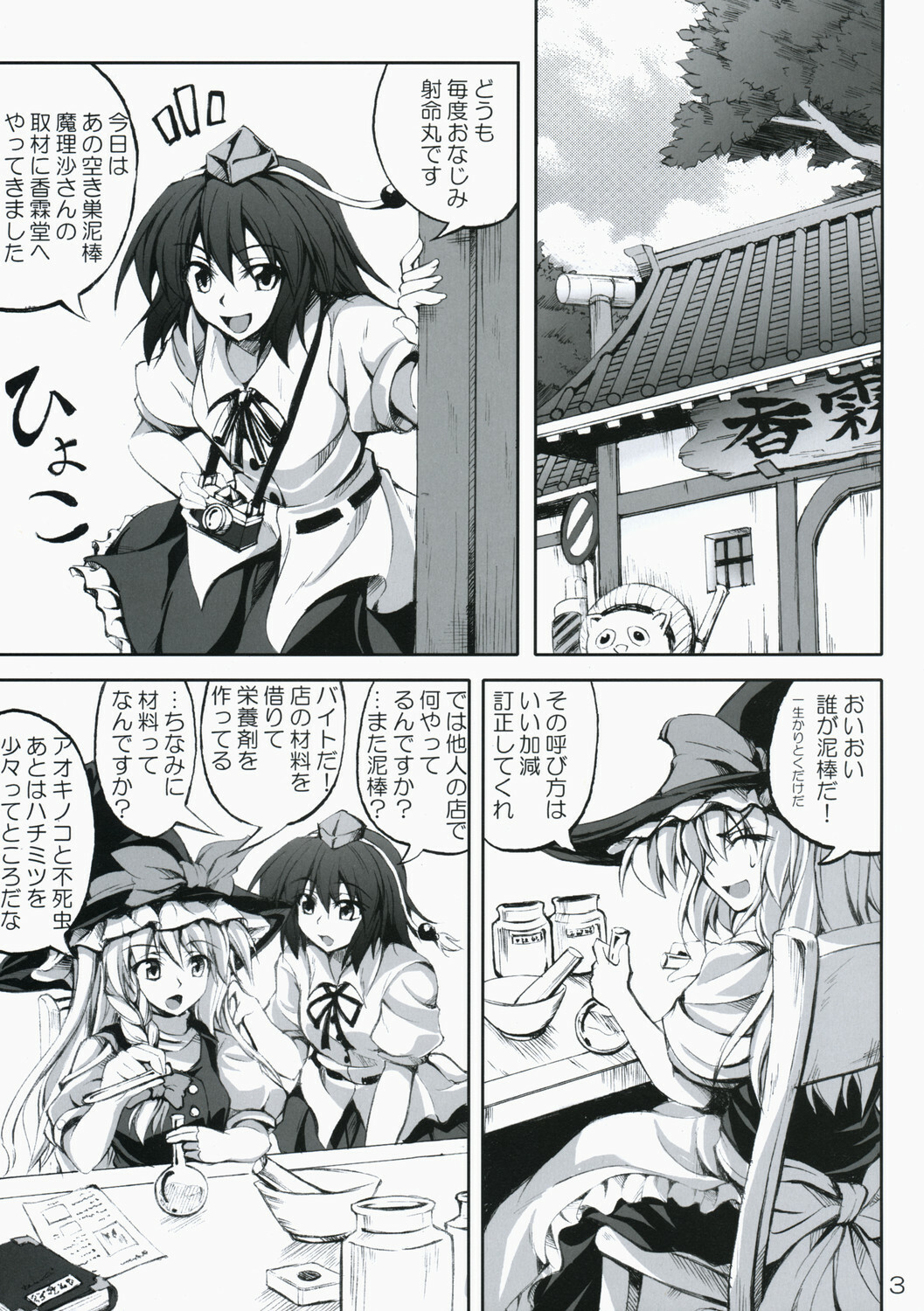 (C75) [Desuno!! (Fuyuwa Kotatsu)] ONE FINE DAY (Touhou Project) page 3 full