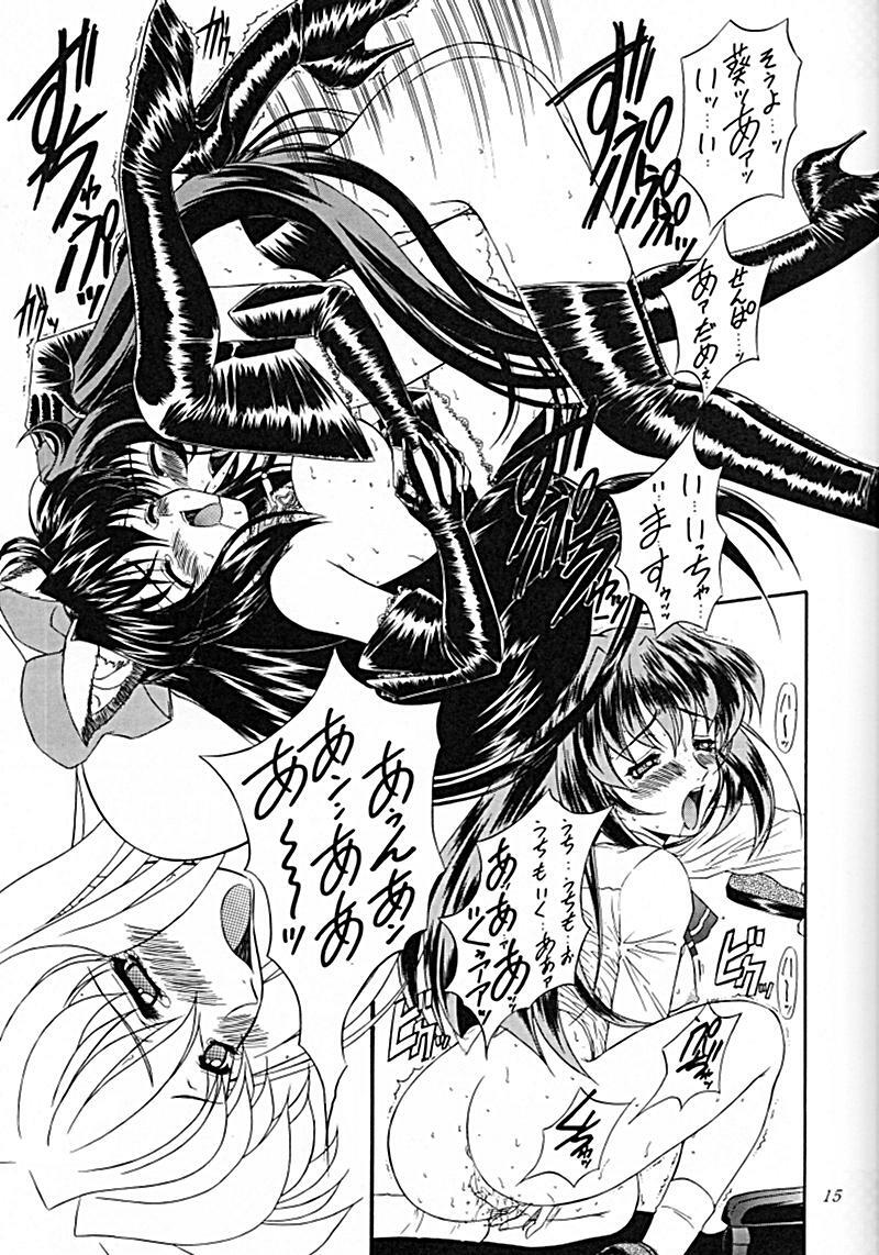 (C59) [Fukumaden (Ohkami Tomoyuki)] Madan Musume Kurenai (Doki Doki Pretty League) page 14 full